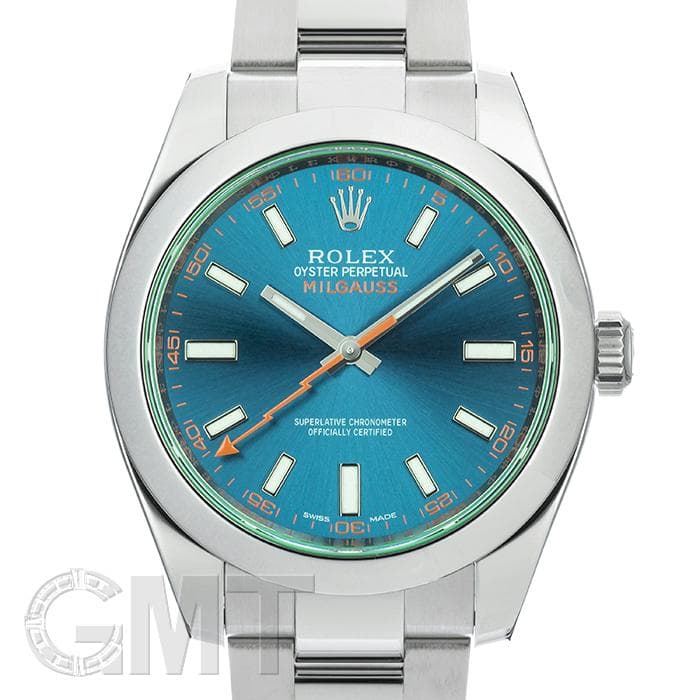 中古)ROLEX ロレックス ミルガウス 116400GV Zブルー（商品ID