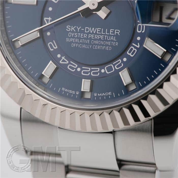 中古)ROLEX ロレックス スカイドゥエラー 336934 ブルー