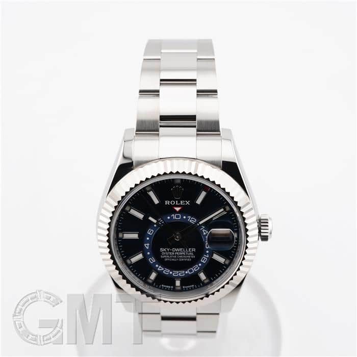 【中古品】ロレックス　スカイドゥエラー　３３６９３４　オイスターブレス 中古)ROLEX ロレックス スカイドゥエラー 336934 ブルー