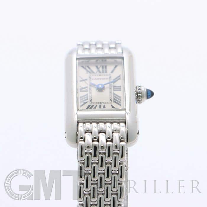 中古)CARTIER カルティエ タンク アロンジェ W15329U3 ホワイト