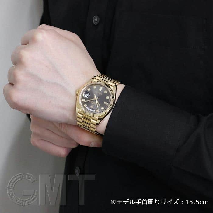 中古)ROLEX ロレックス デイデイト 128238A ダークグレー（商品ID