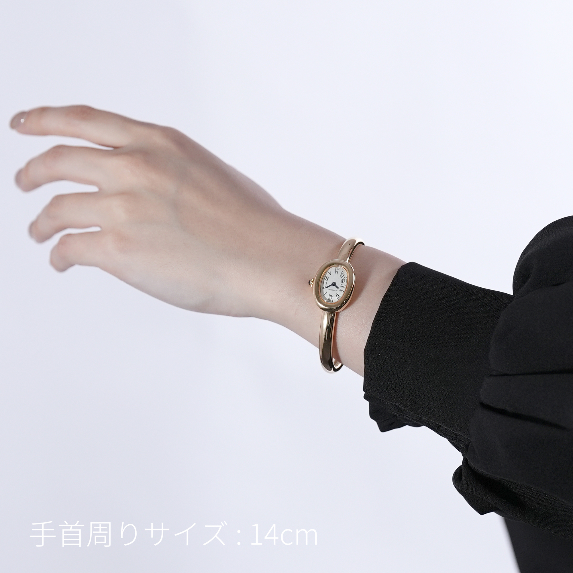 中古)CARTIER カルティエ ベニュワール ウォッチ （サイズ16） ミニ 