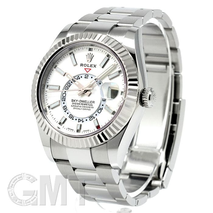 新品)ROLEX ロレックス スカイドゥエラー 326934 ホワイト オイスター