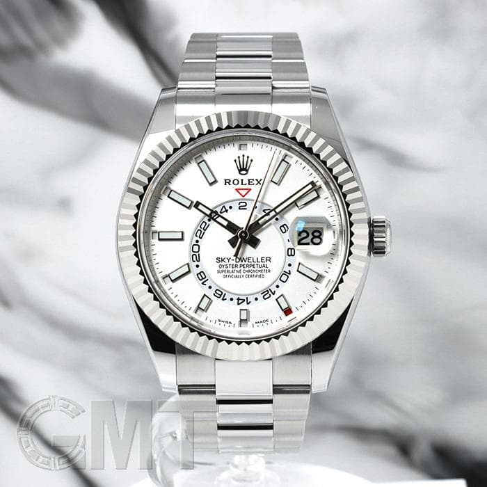新品)ROLEX ロレックス スカイドゥエラー 326934 ホワイト オイスター