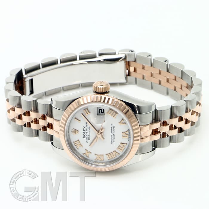 中古)ROLEX ロレックス デイトジャスト 179171 ホワイト ローマ（商品