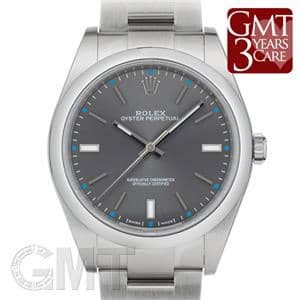 ROLEX ロレックス オイスターパーペチュアル 39 114300 ダークロジウム メイン