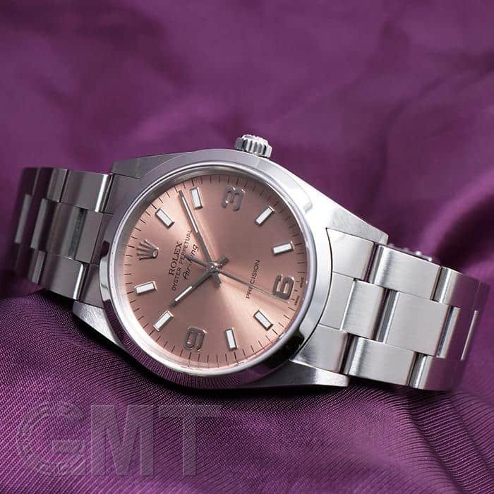 中古)ROLEX ロレックス エアキング 14000M ピンク（商品ID