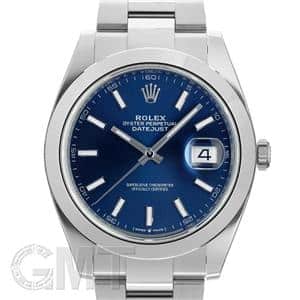 ROLEX ロレックス デイトジャスト 41 126300 ブルー オイスターブレスレット メイン
