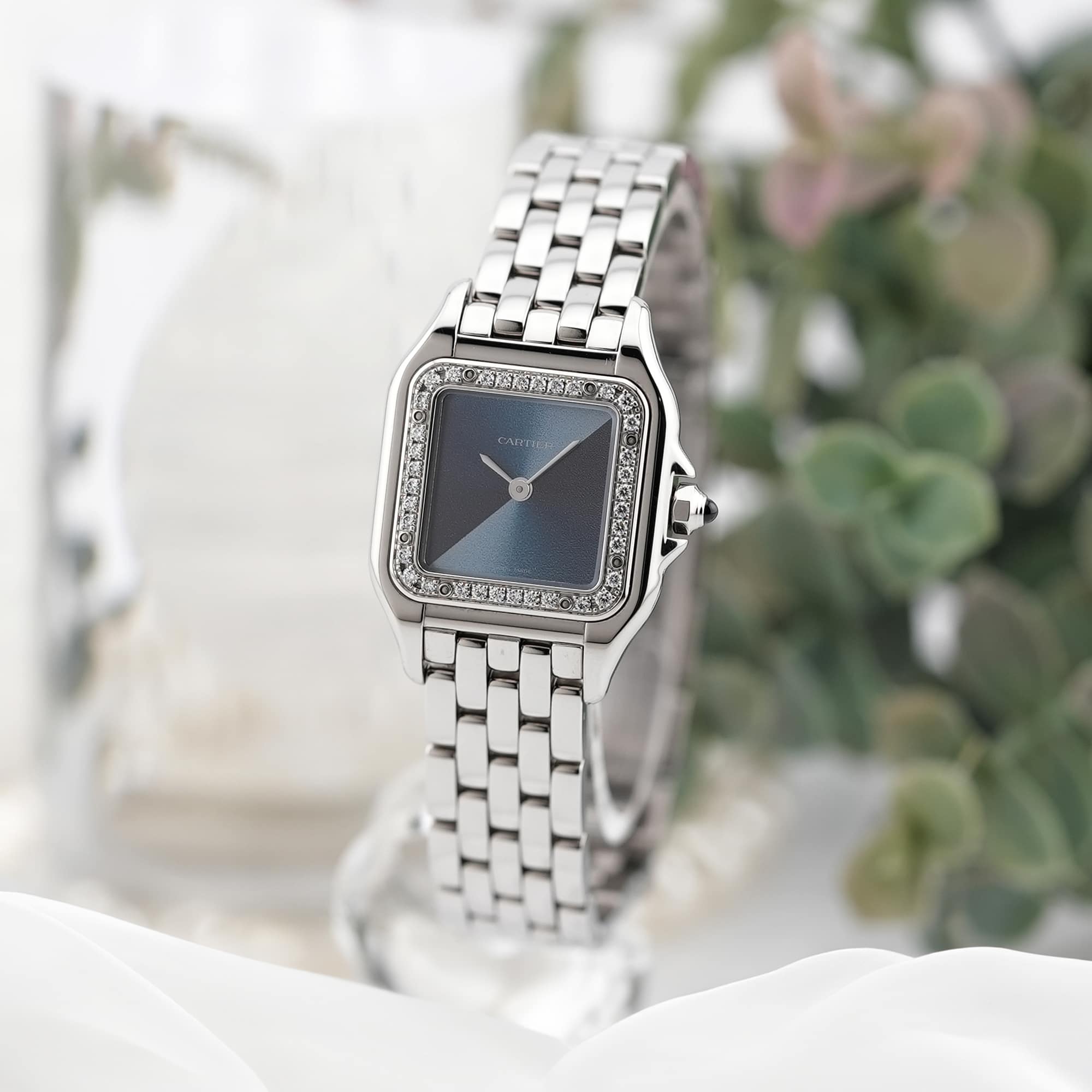 中古)CARTIER カルティエ パンテール ドゥ カルティエ SM W4PN0013