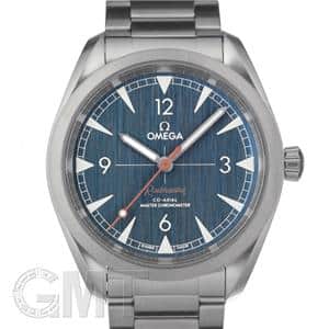 OMEGA オメガ シーマスター レイルマスター マスタークロノメーター ブルー ブレス 220.10.40.20.03.001 メイン