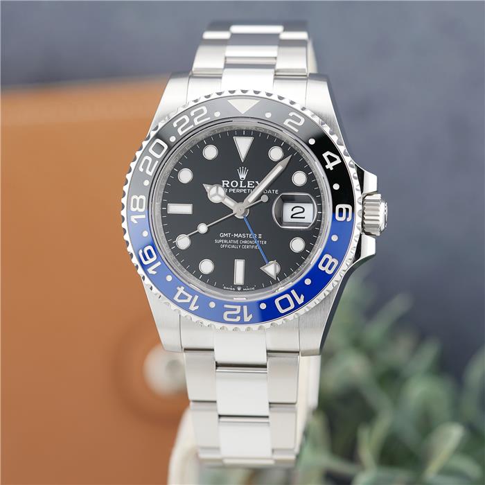 中古)ROLEX ロレックス GMTマスター II 126710BLNR オイスター