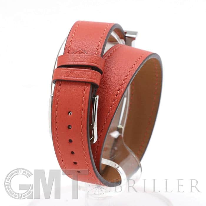 新品)HERMES エルメス Hウォッチ HH1.210.131/SW9T1 ドゥブルトゥール