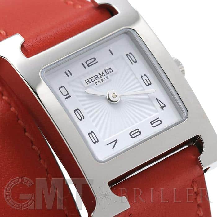 新品)HERMES エルメス Hウォッチ HH1.210.131/SW911 ドゥブルトゥール