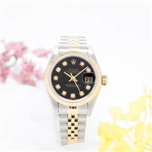 ROLEX ロレックス デイトジャスト 79173G ブラック メイン