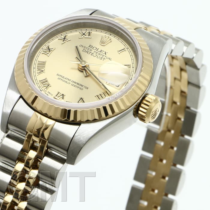 中古)ROLEX ロレックス デイトジャスト 69173 シャンパンローマ（商品