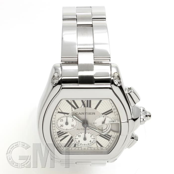 中古)CARTIER カルティエ ロードスター クロノグラフ W62019X6（商品ID