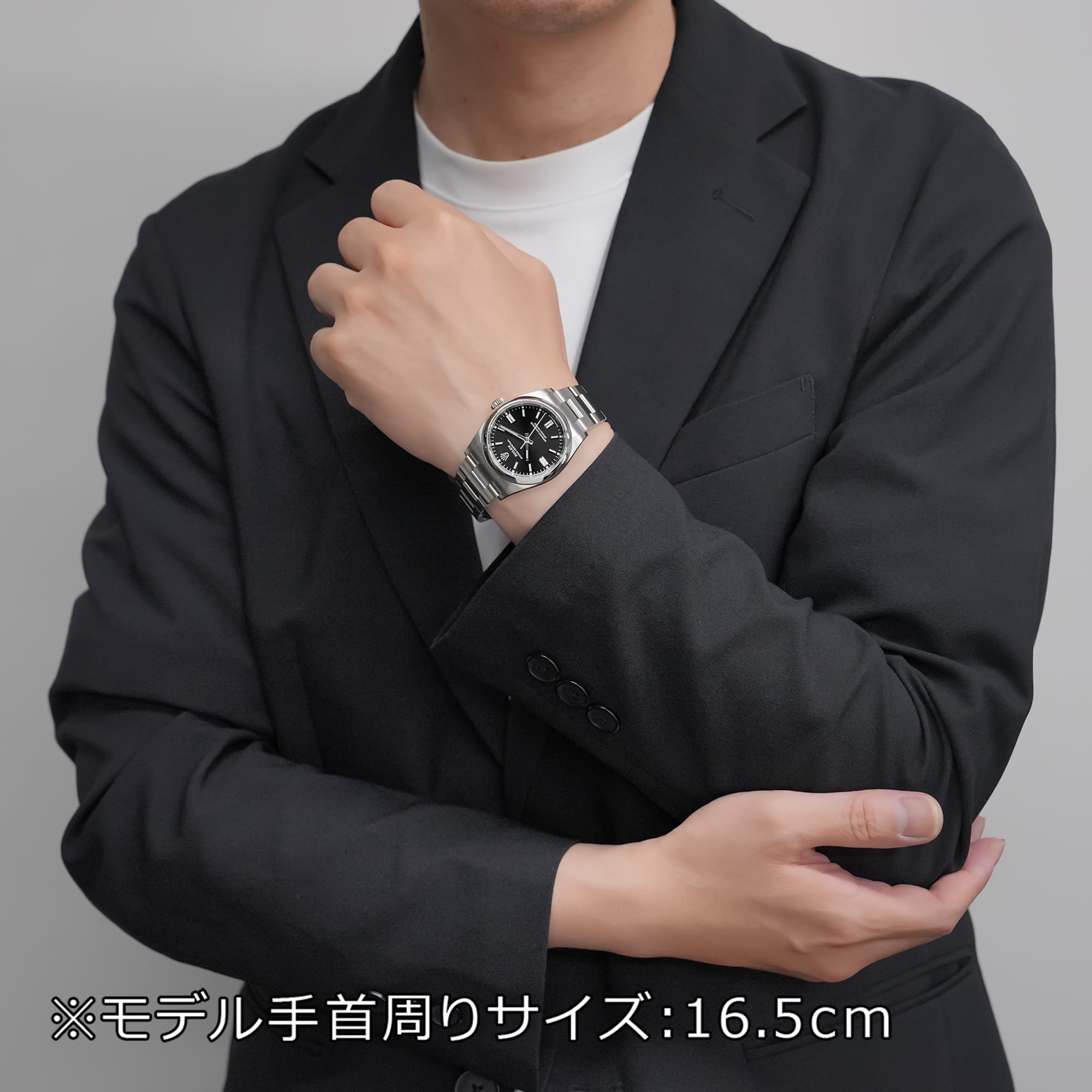 中古)ROLEX ロレックス オイスターパーペチュアル 36 126000 ブラック