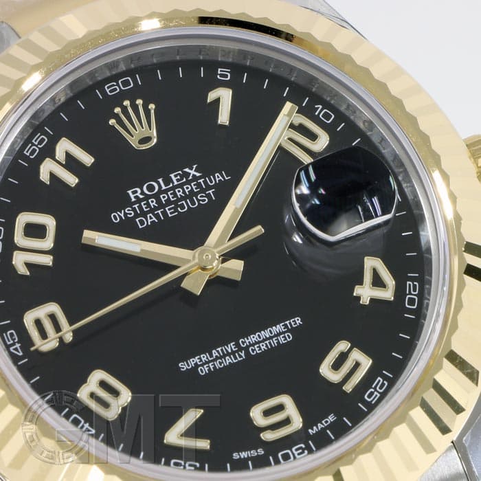 新品)ROLEX ロレックス デイトジャスト II 116333 ブラック/ゴールド 新品)ROLEX ロレックス デイトジャスト II 116333 ブラック/ゴールド