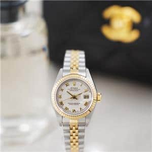 ROLEX ロレックス デイトジャスト 79173 アイボリーピラミッドローマ P番 メイン