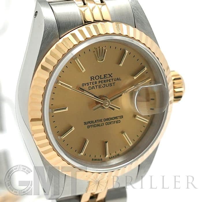 中古 ロレックス ROLEX 69173 R番(1988年頃製造) シャンパン レディース 腕時計 ROLEX - 中古 ロレックス ROLEX 69173 R番(1988年頃製造) シャンパン
