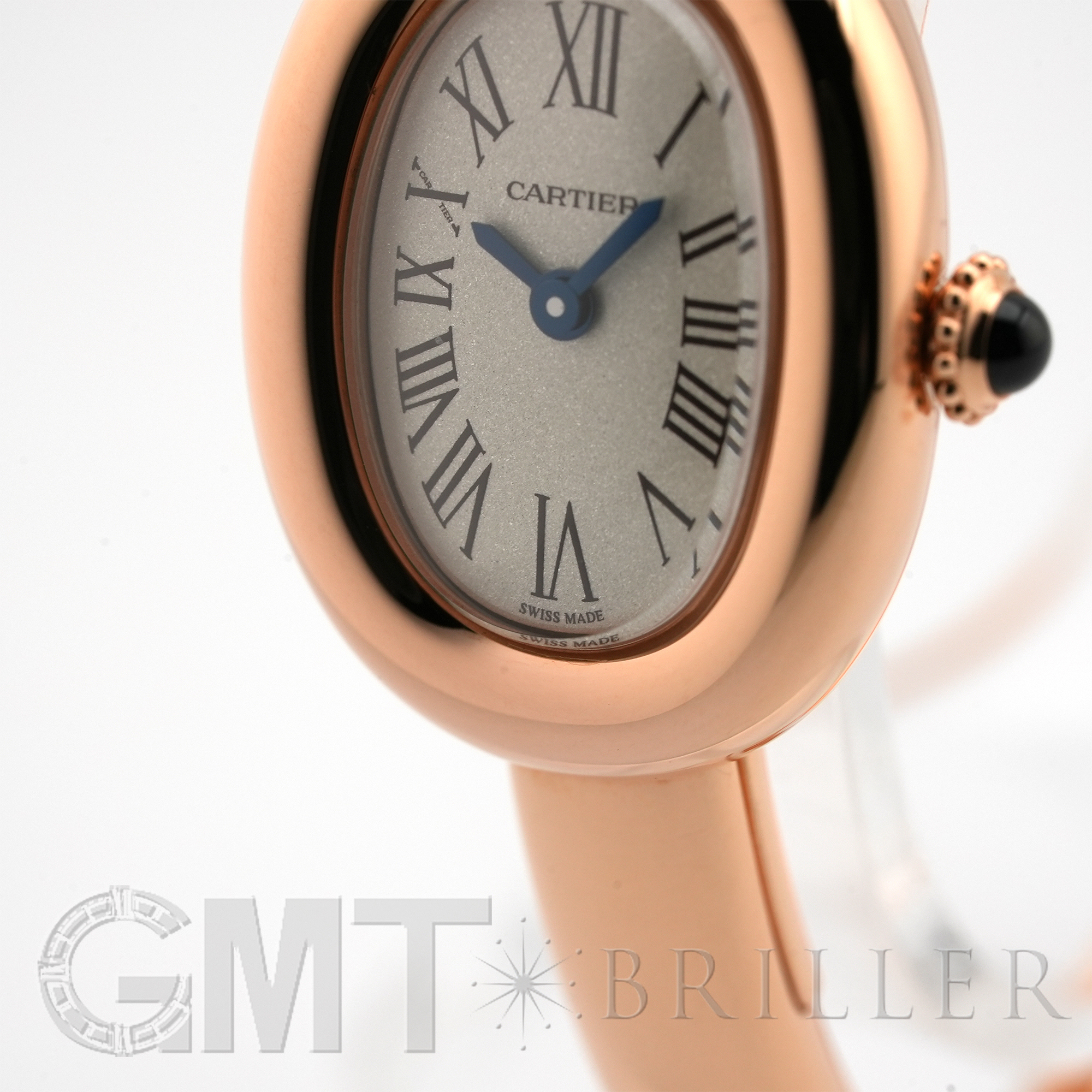 中古)CARTIER カルティエ ベニュワール ウォッチ ミニモデル ピンク 