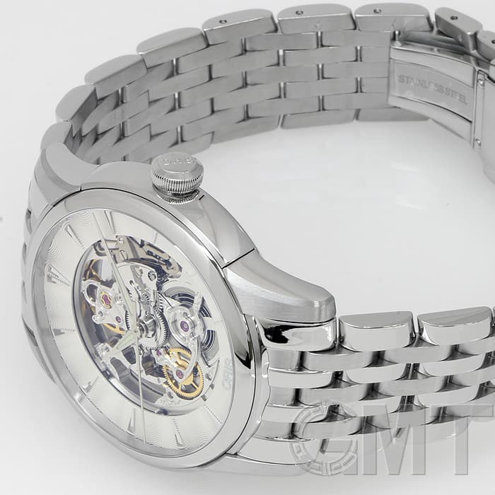 新品)ORIS オリス アートリエ スケルトン 734 7670 4051M（商品ID