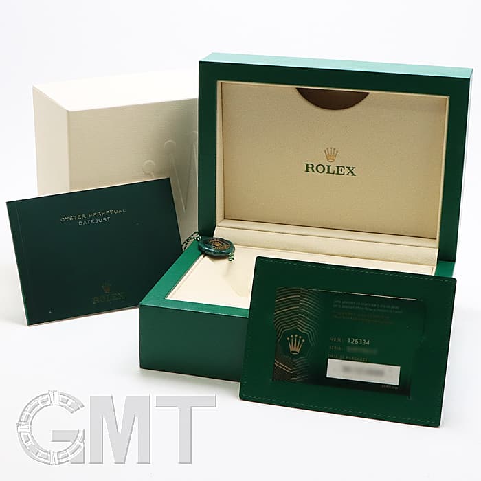 未使用)ROLEX ロレックス デイトジャスト 41 126334 ブラック