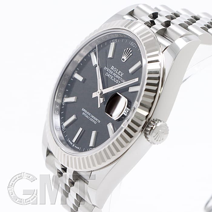 未使用)ROLEX ロレックス デイトジャスト 41 126334 ブラック