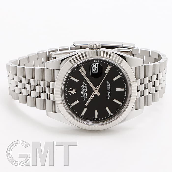 未使用)ROLEX ロレックス デイトジャスト 41 126334 ブラック