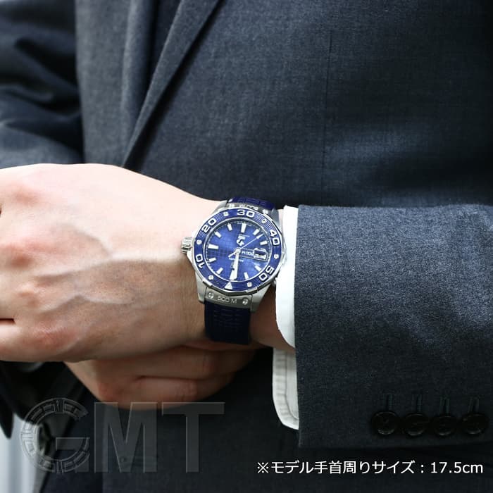 限定 タグホイヤー アクアレーサー ディカプリオ WAJ2116 ブルー 腕時計 タグホイヤー TAG HEUER アクアレーサー レオナルド