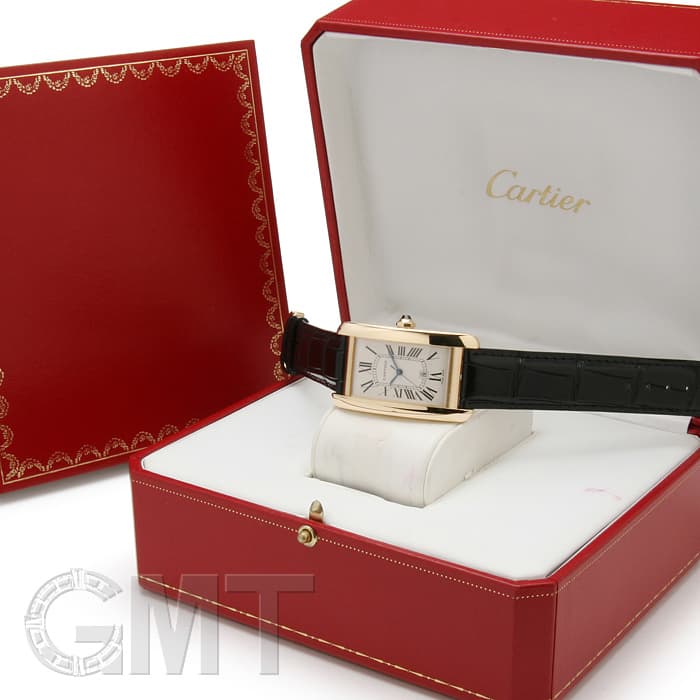 中古)CARTIER カルティエ タンク アメリカンLM（商品ID：3000002696253