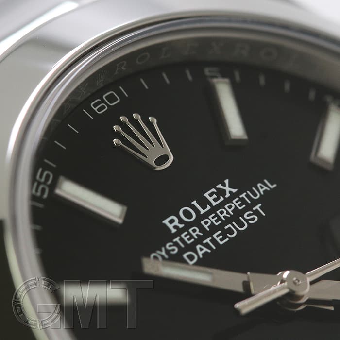 中古)ROLEX ロレックス デイトジャスト 41 126300 ブラック オイスター