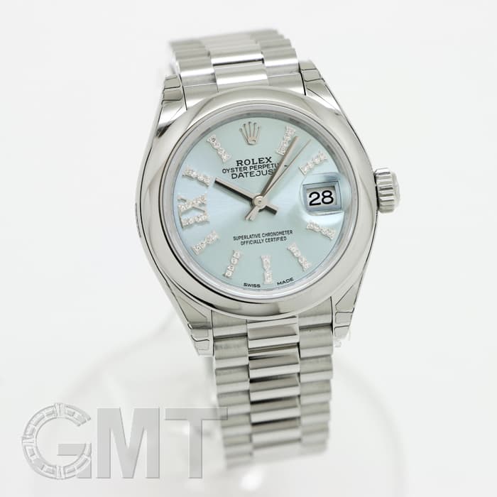 新品)ROLEX ロレックス デイトジャスト 28 279166 アイスブルー 9P IX