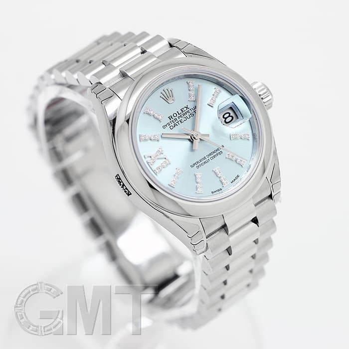 新品)ROLEX ロレックス デイトジャスト 28 279166 アイスブルー 9P IX