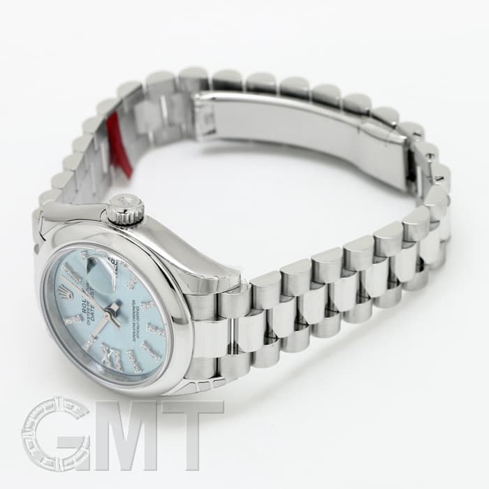 新品)ROLEX ロレックス デイトジャスト 28 279166 アイスブルー 9P IX