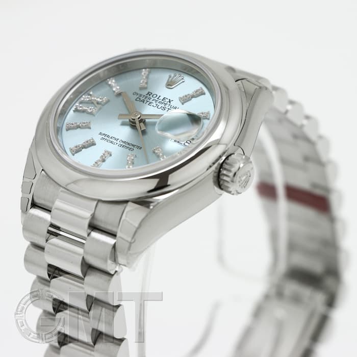 新品)ROLEX ロレックス デイトジャスト 28 279166 アイスブルー 9P IX