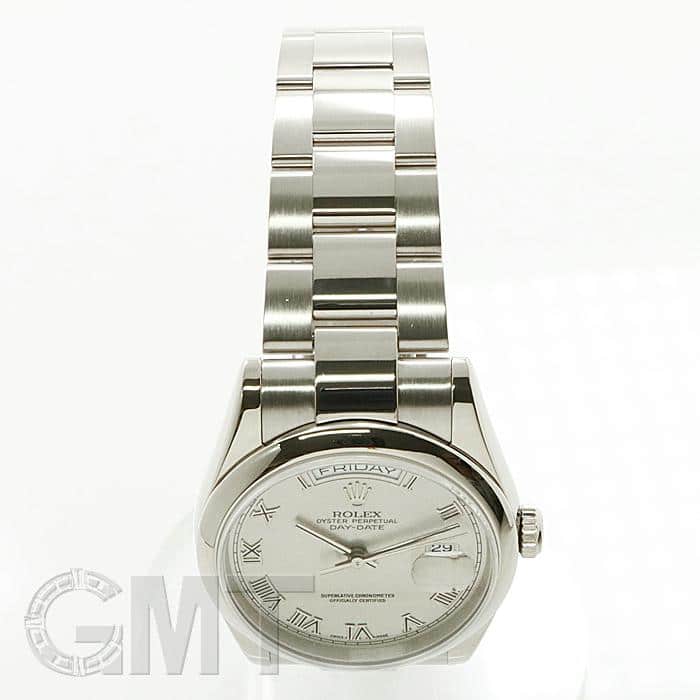 中古)ROLEX ロレックス デイデイト 118209 グレーローマ オイスター