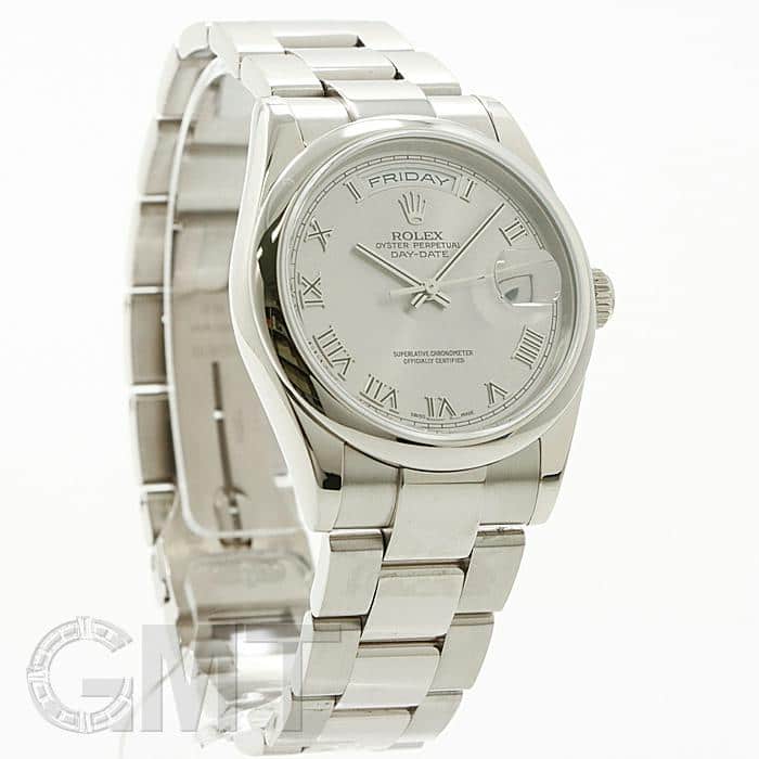 中古)ROLEX ロレックス デイデイト 118209 グレーローマ オイスター