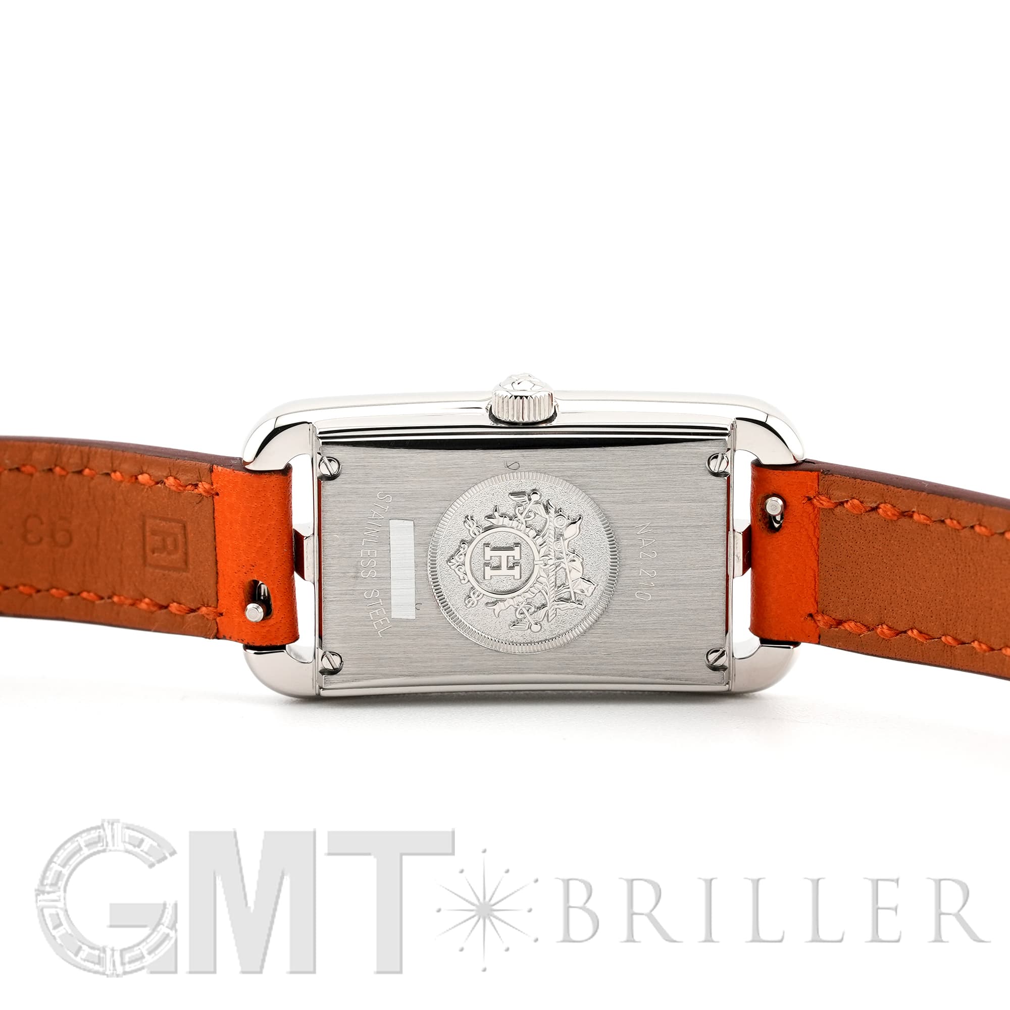 中古)HERMES エルメス ナンタケット ドゥブルトゥール オレンジ NA2