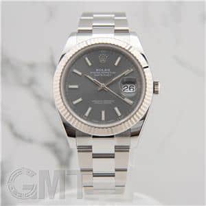 中古)ROLEX ロレックス デイトジャスト 41 126334 スレート オイスター