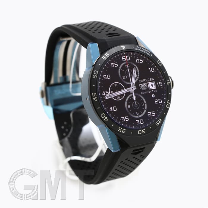 新品)TAG HEUER タグ・ホイヤー コネクテッド ブラックラバー SAR8A80