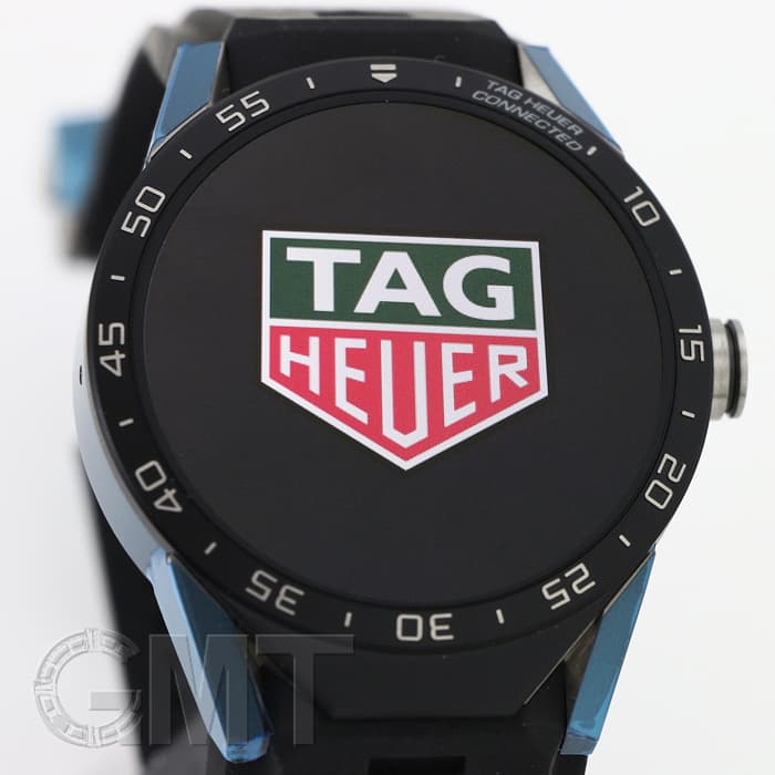 タグホイヤー コネクテッド SAR8A80 最終値下げ8/15まで 新品)TAG HEUER タグ・ホイヤー コネクテッド ブラックラバー SAR8A80