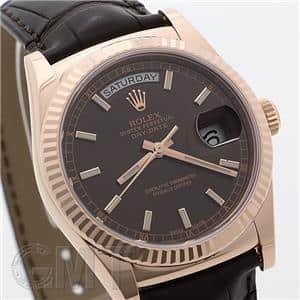 ROLEX ロレックス デイデイト 118135 チョコレート メイン