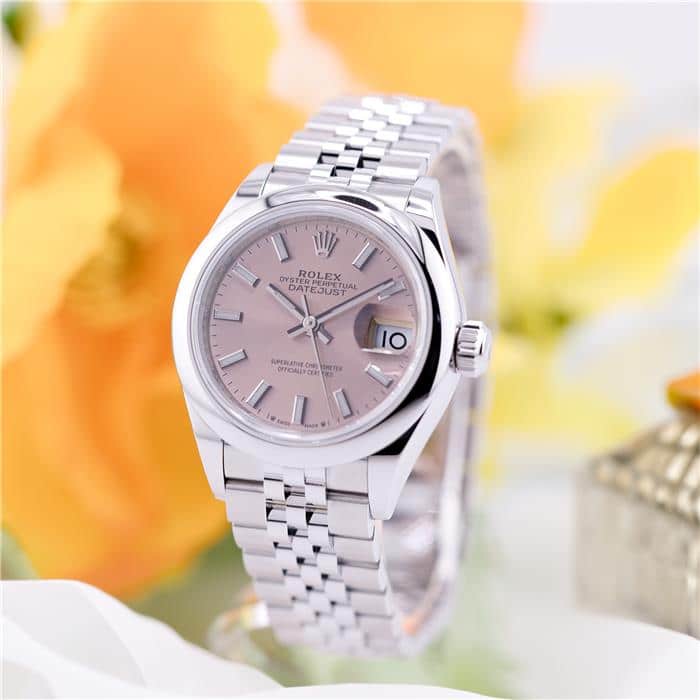 中古)ROLEX ロレックス デイトジャスト 28 279160 ピンク ジュビリー