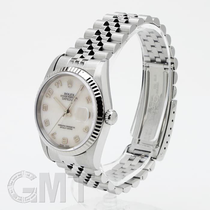中古)ROLEX ロレックス デイトジャスト 16234NA ピンクMOP アラビア