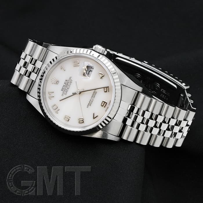 中古)ROLEX ロレックス デイトジャスト 16234NA ピンクMOP アラビア