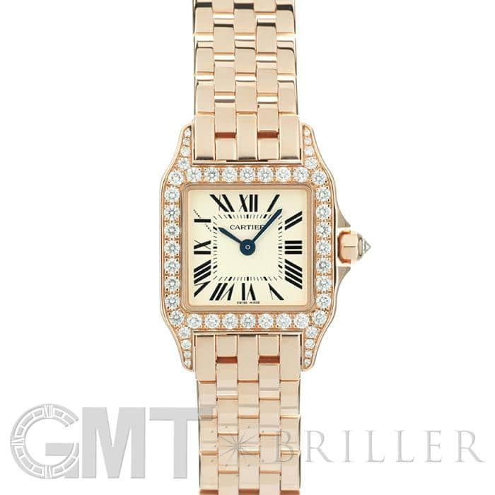 中古)CARTIER カルティエ サントス ドゥモワゼル WF9008Z8 ピンク