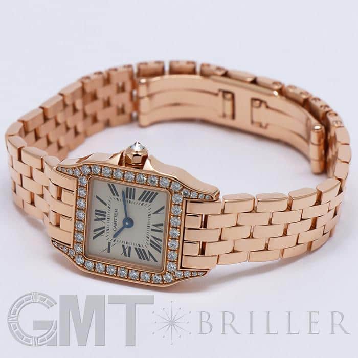 中古)CARTIER カルティエ サントス ドゥモワゼル WF9008Z8 ピンク
