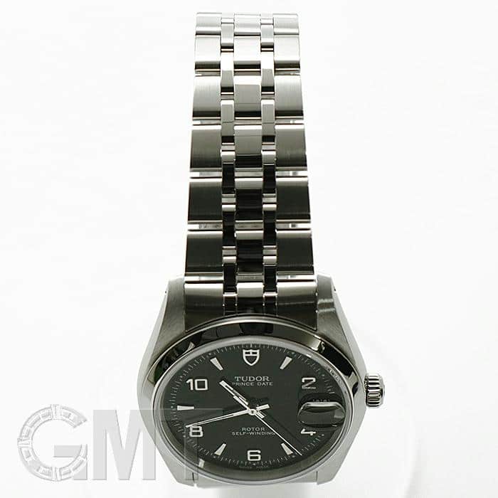 中古)TUDOR チューダー プリンス デイト ブラック アラビア 74000 