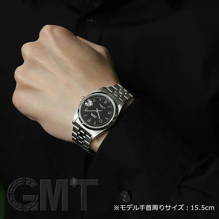 中古)TUDOR チューダー プリンス デイト ブラック アラビア 74000